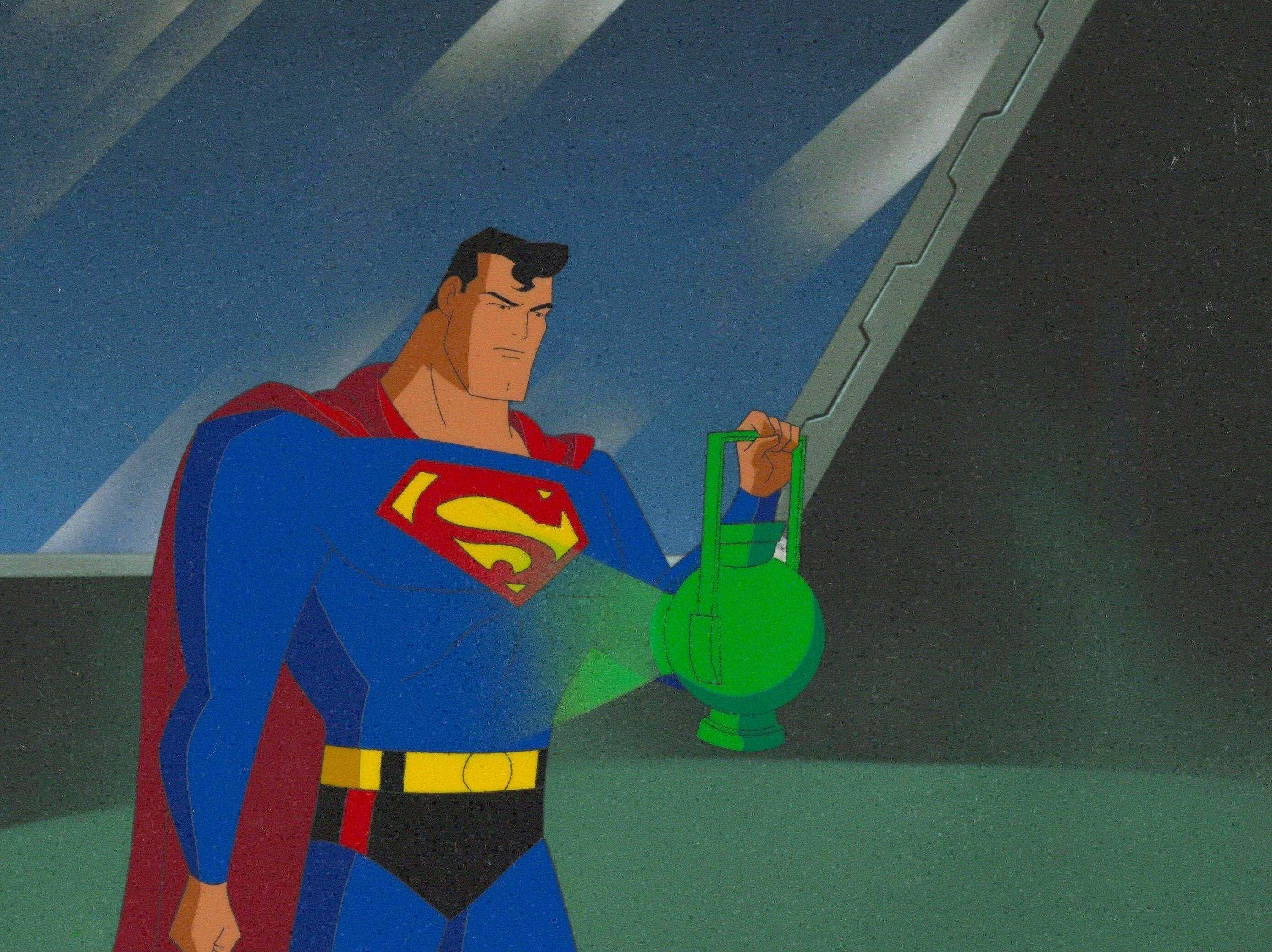 Superman: The Animated Series, Superman, blue and red suit, 2K Desktop Wallpaper