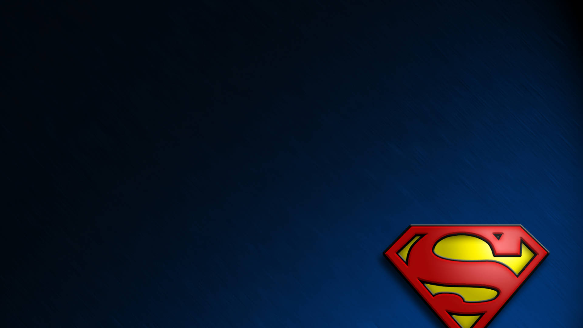 Superman logo, red, yellow, Full HD Desktop Wallpaper
