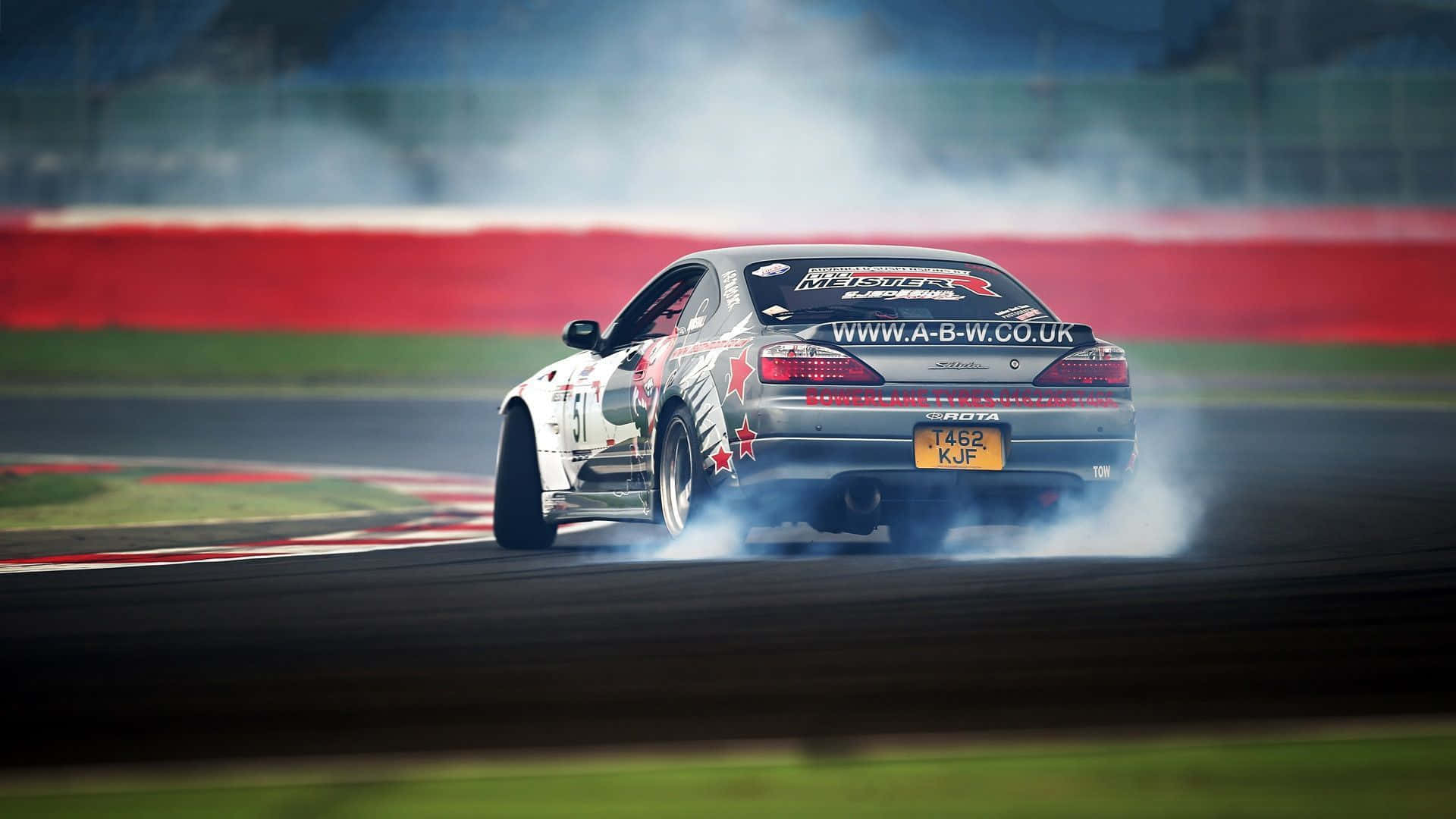 Supra Drift, silver, drift car, Full HD Desktop Wallpaper