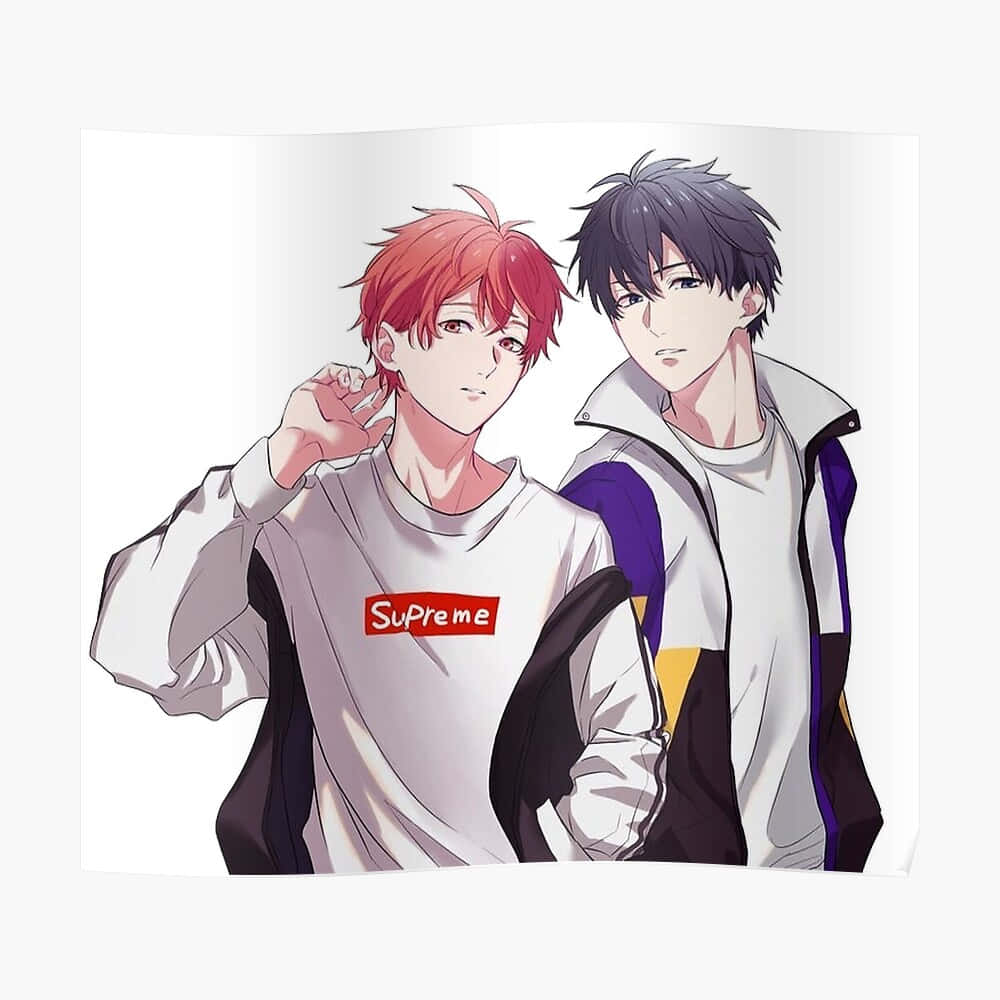Given Anime, Supreme Outfit, red hair, SD Desktop Wallpaper