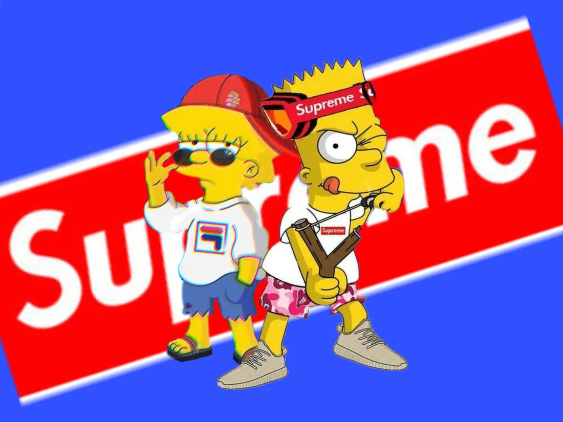 Supreme Bart Simpson Wallpapers