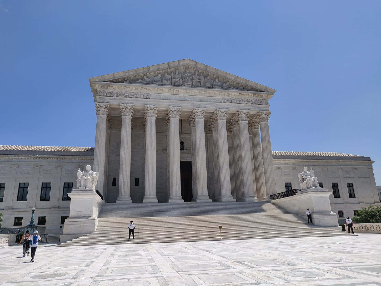 Supreme Court Building, neoclassical, tall columns, HD Desktop Wallpaper