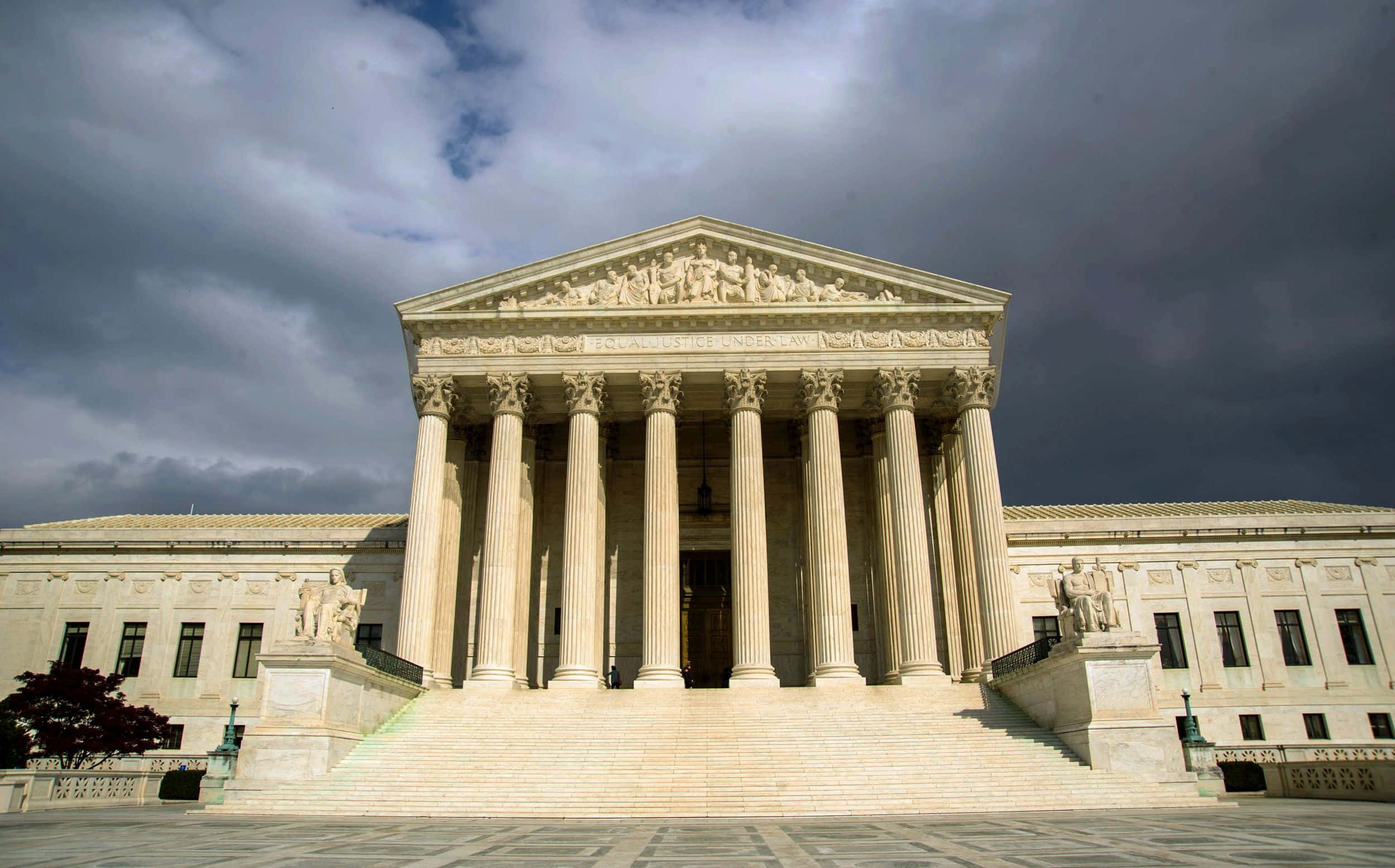 Supreme Court Building, neoclassical, tall columns, Full HD Desktop Wallpaper