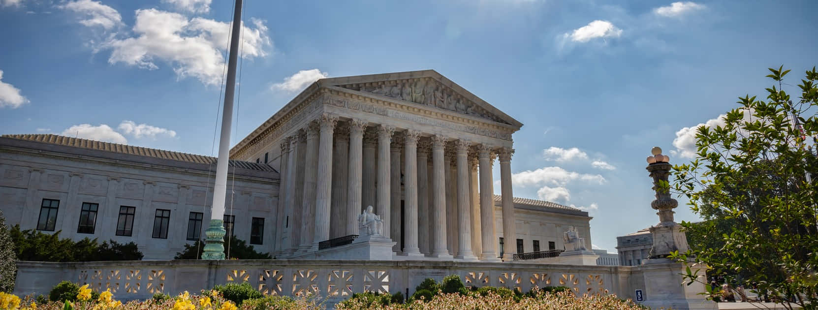 Supreme Court Building, neoclassical, tall columns, HD Desktop Wallpaper