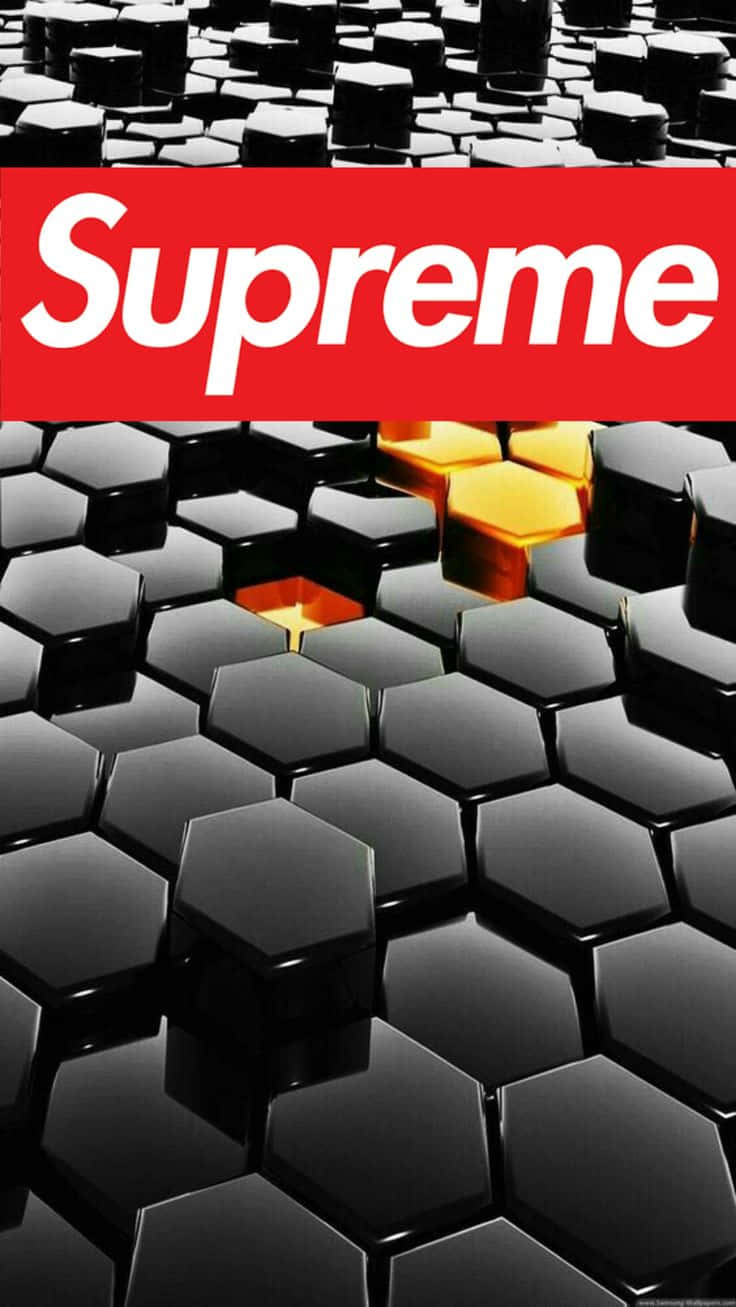 Supreme, iPhone, red Supreme logo, HD Phone Wallpaper