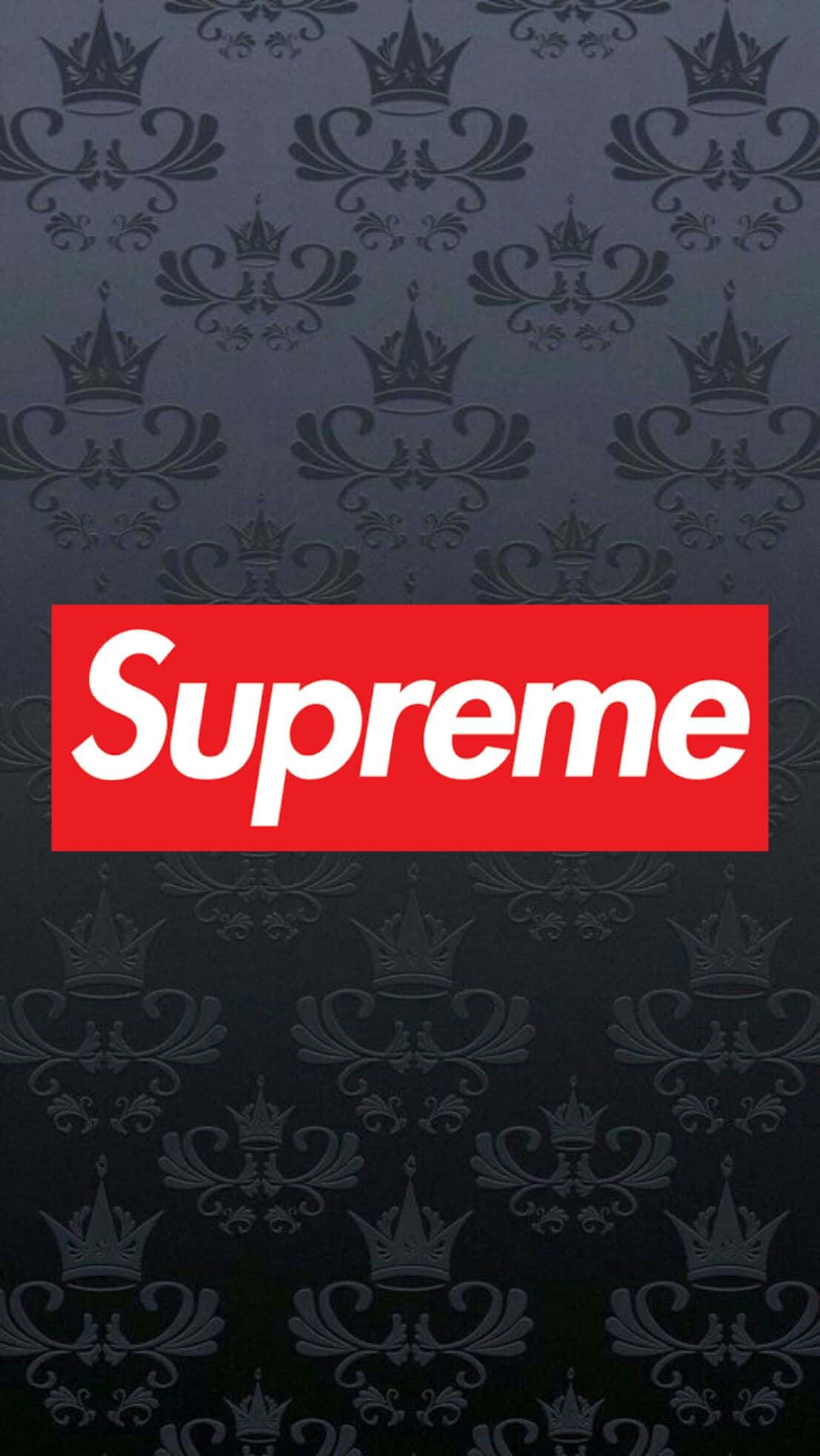 Supreme, iPhone, dark gray, Full HD Phone Wallpaper
