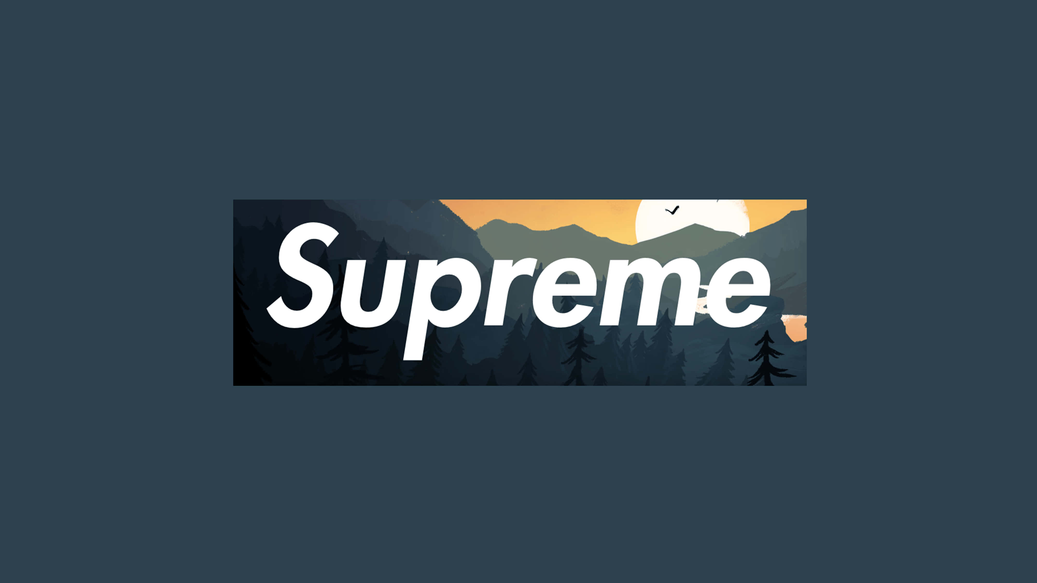 Supreme, 4K, mountains, 4K Desktop Wallpaper