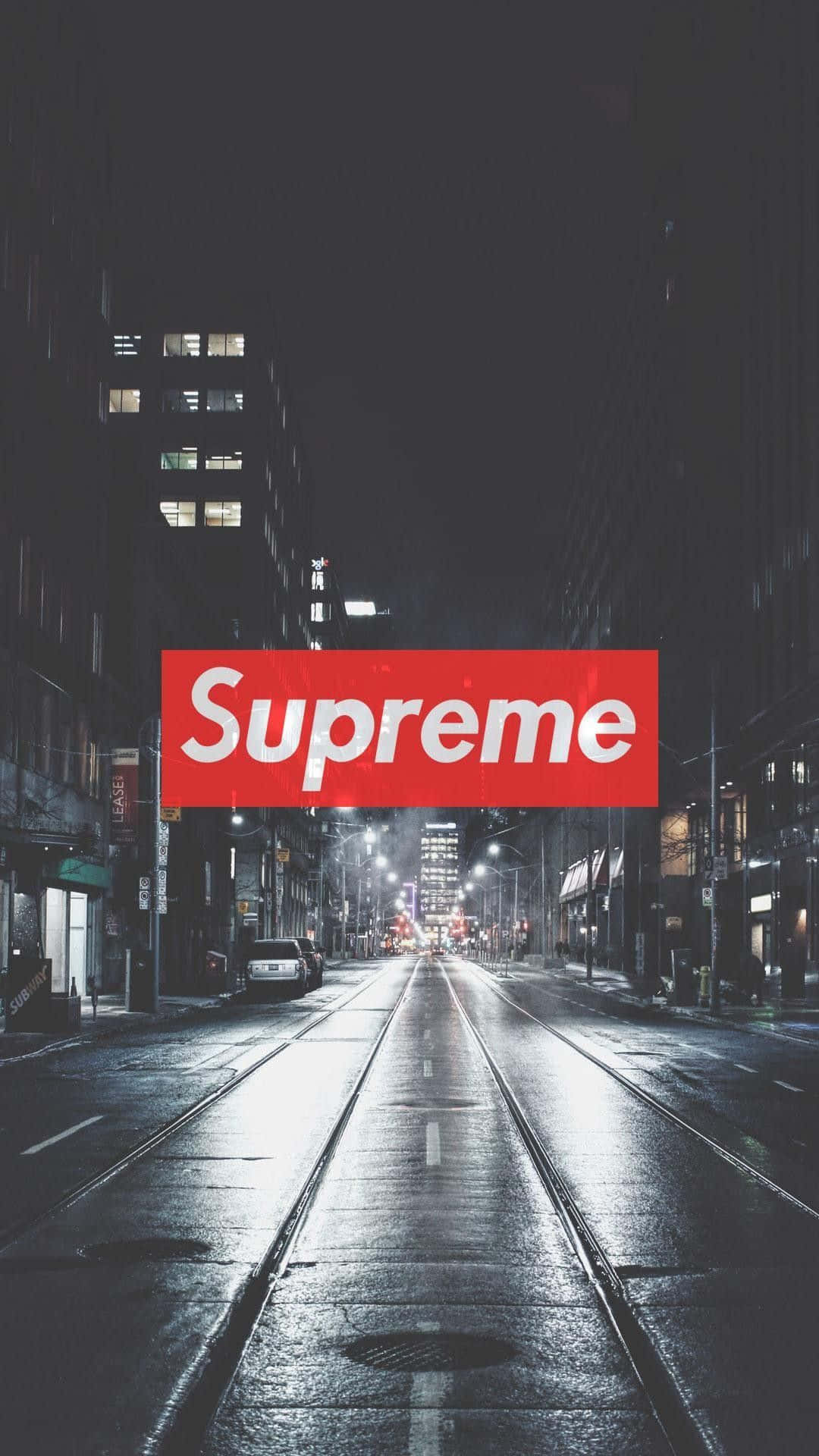Supreme, iPhone, red Supreme logo, Full HD Phone Wallpaper