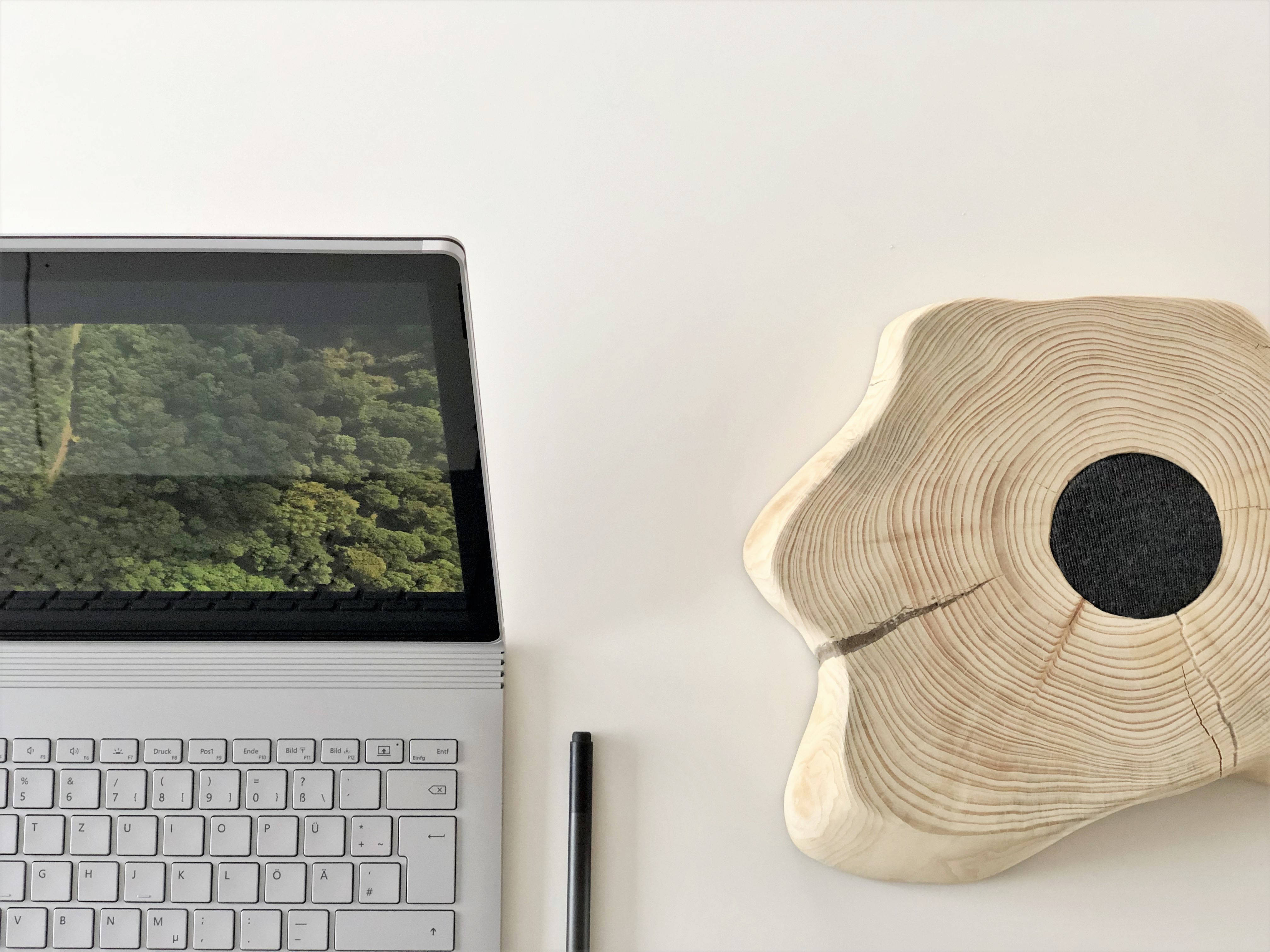 Surface Book 3, silver, white desk, 4K Desktop Wallpaper