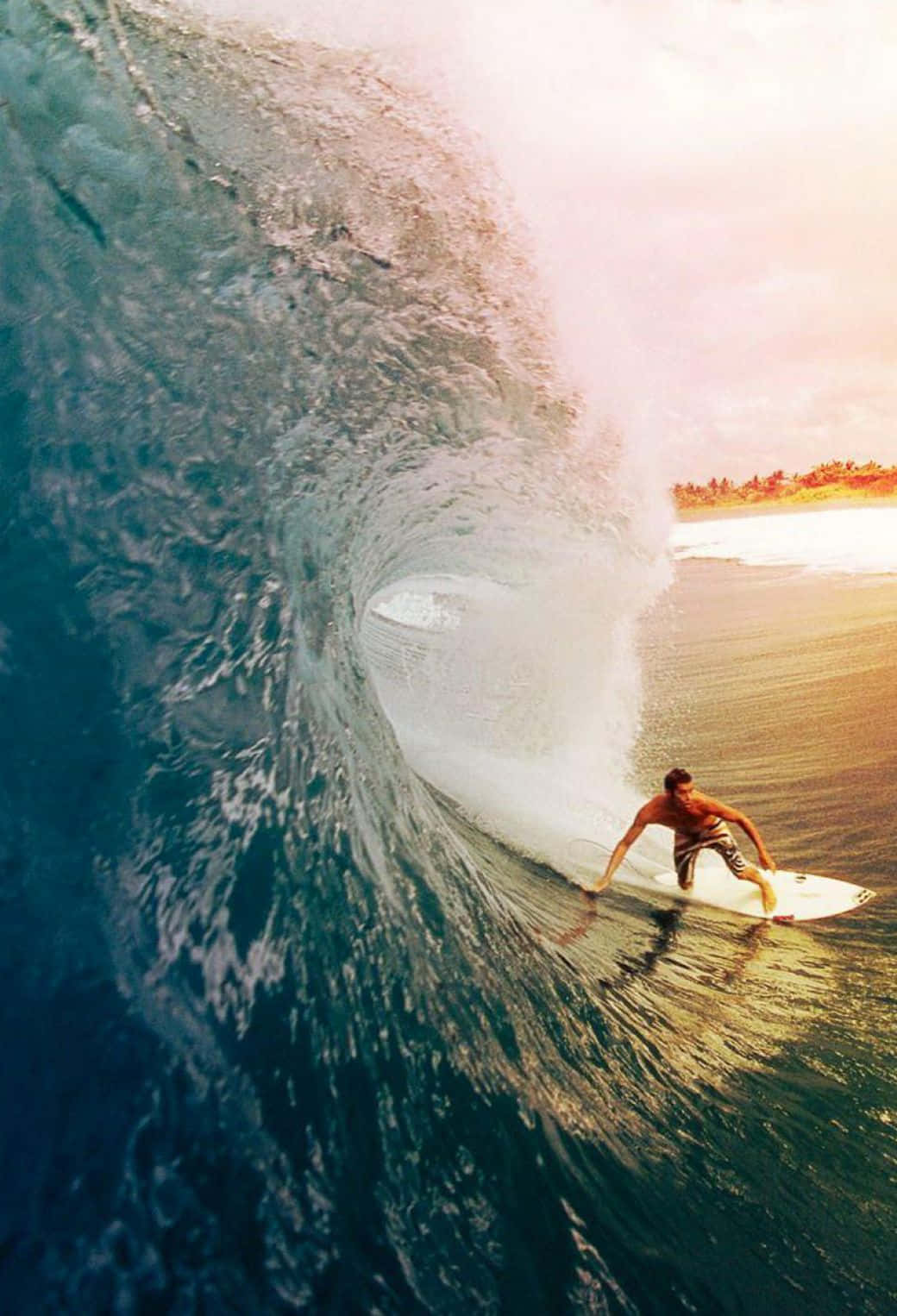 iPhone, surfer, ocean wave, HD Phone Wallpaper