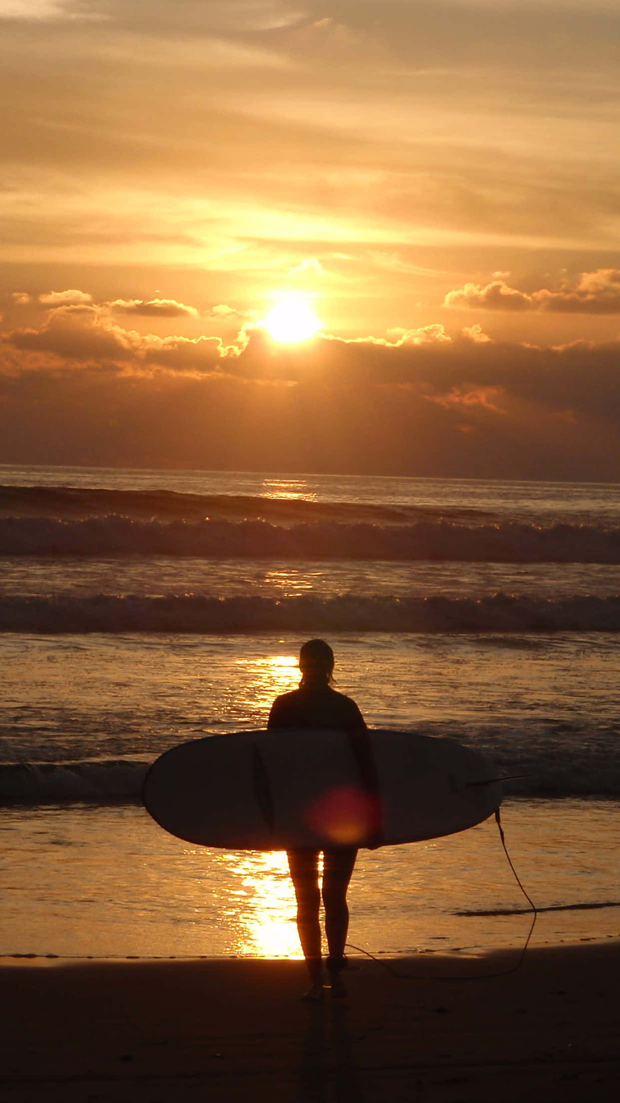 iPhone, surfer, beach, Full HD Phone Wallpaper