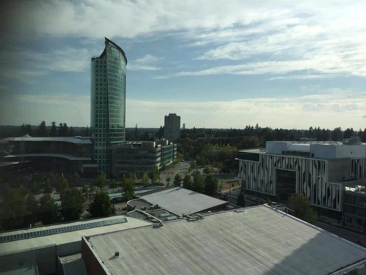 Surrey, cityscape, skyline, SD Desktop Wallpaper