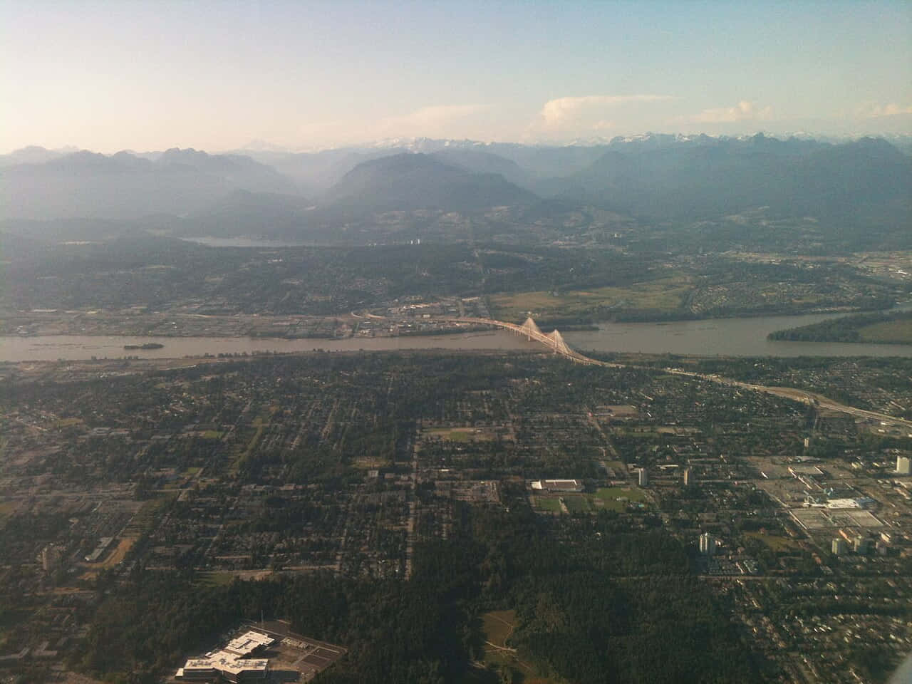 Surrey Canada, mountains, rivers, HD Desktop Wallpaper