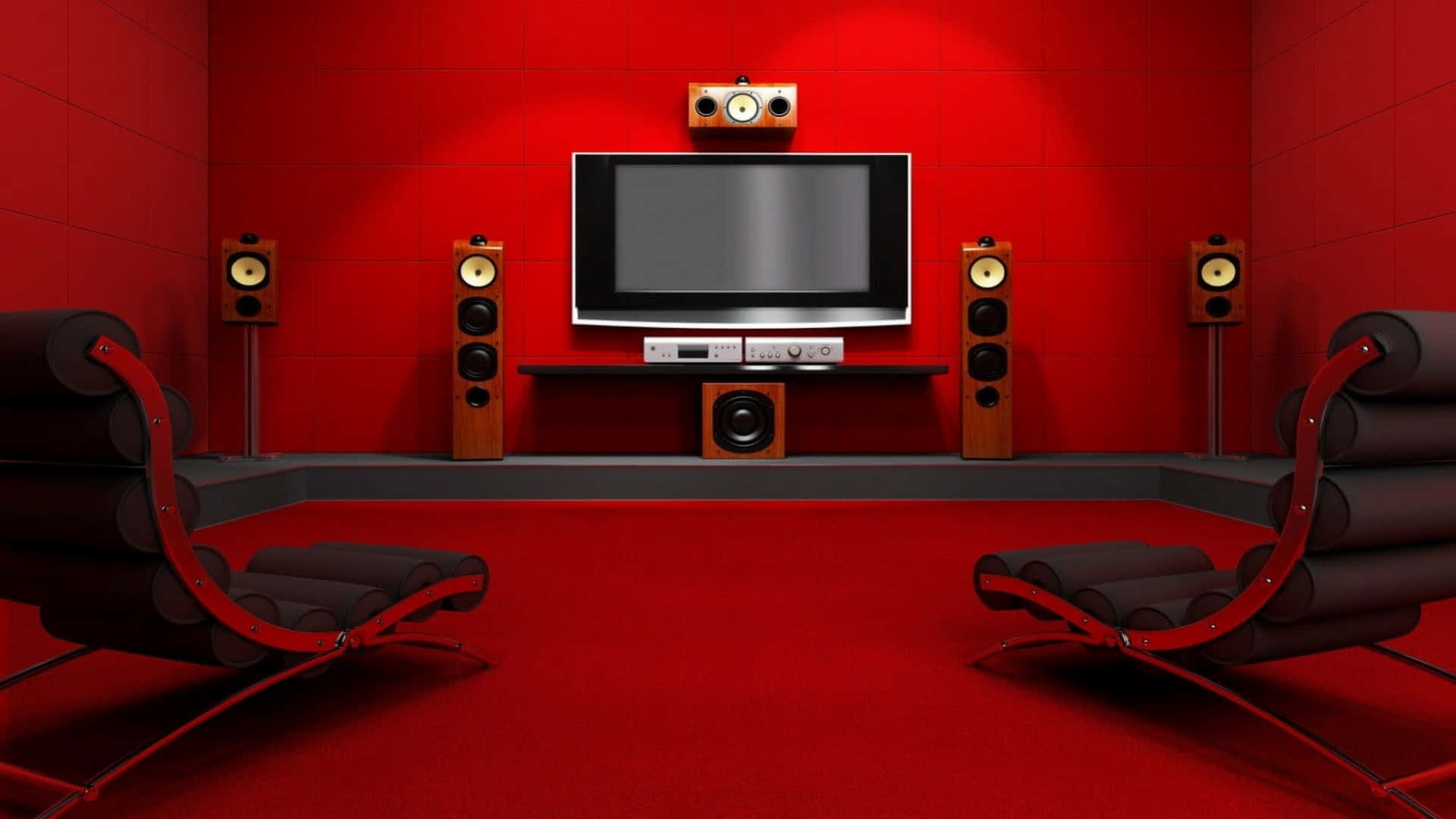 surround sound, 1920 x 1080, home theater room, Full HD Desktop Wallpaper
