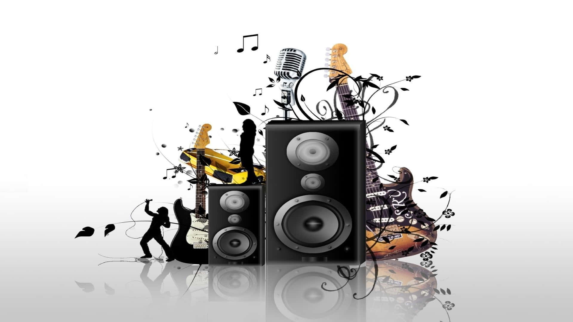 Surround Sound, 1920 x 1080, music gear, Full HD Desktop Wallpaper