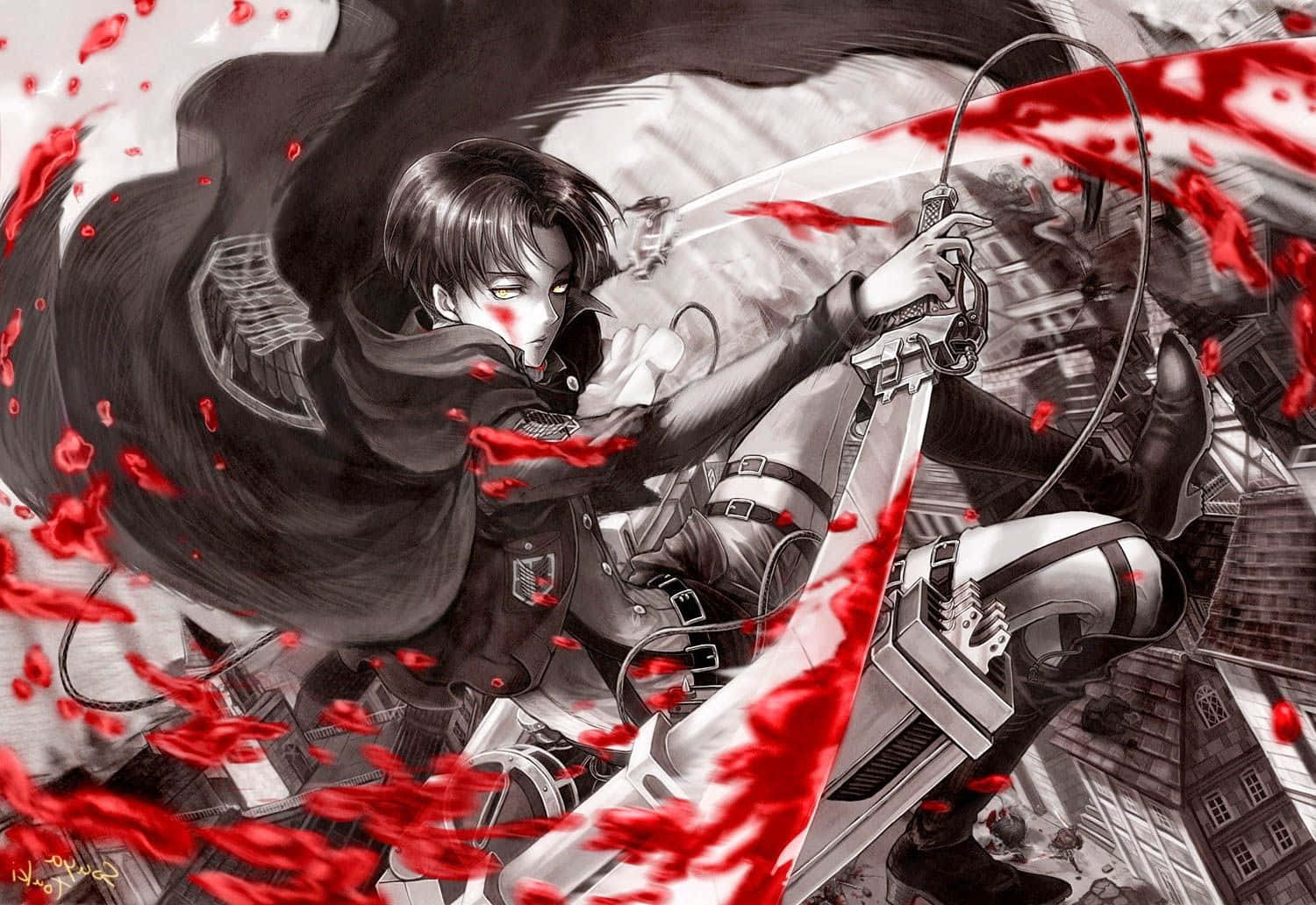 Survival, anime warrior, sword, HD Desktop Wallpaper