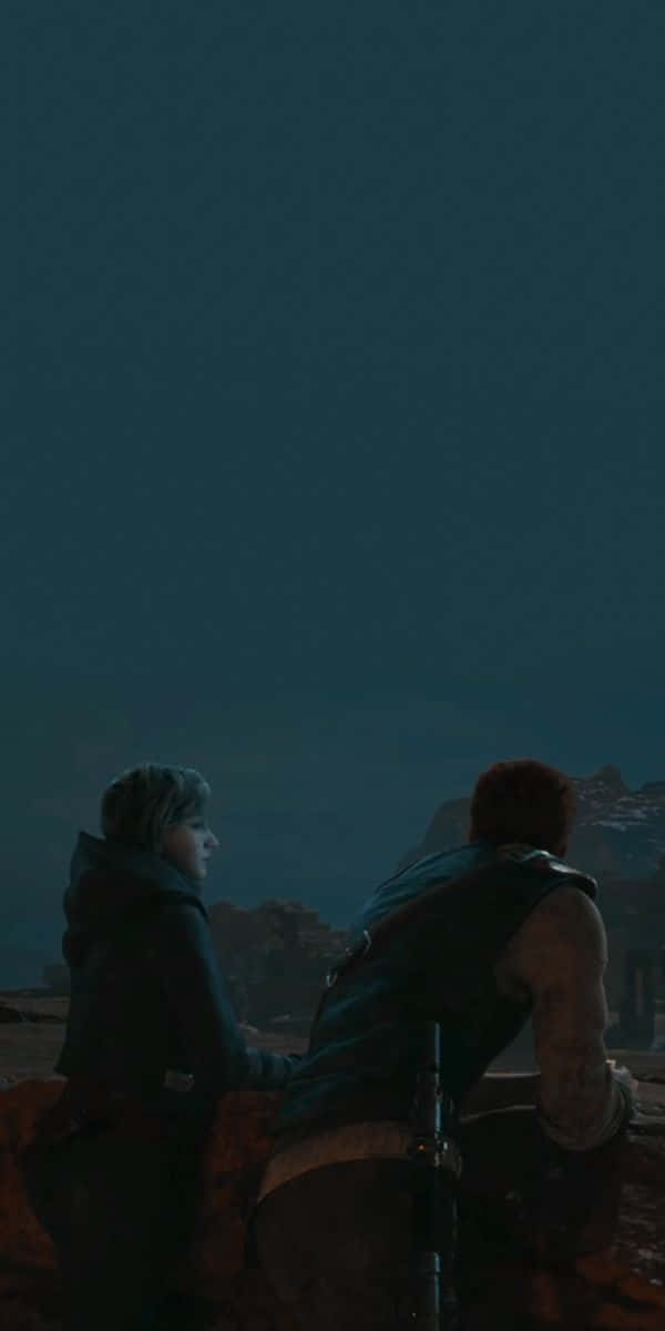 Survivor, nighttime, strategy discussion, SD Phone Wallpaper