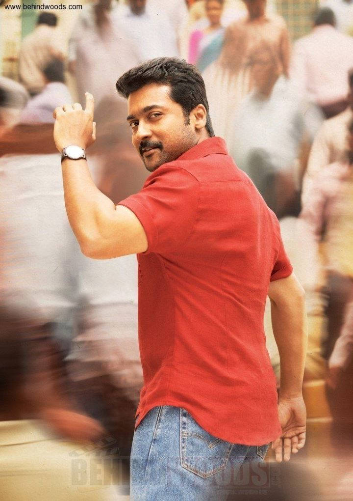 Surya, red polo shirt, jeans, SD Phone Wallpaper