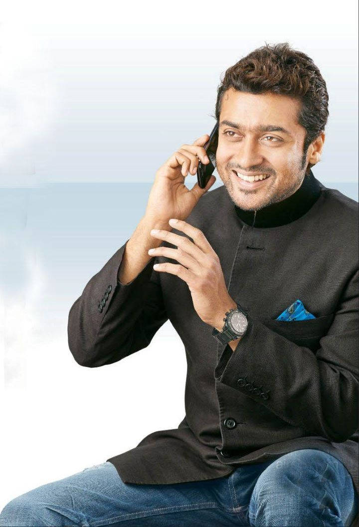 Surya, black long sleeve, black jacket, SD Phone Wallpaper