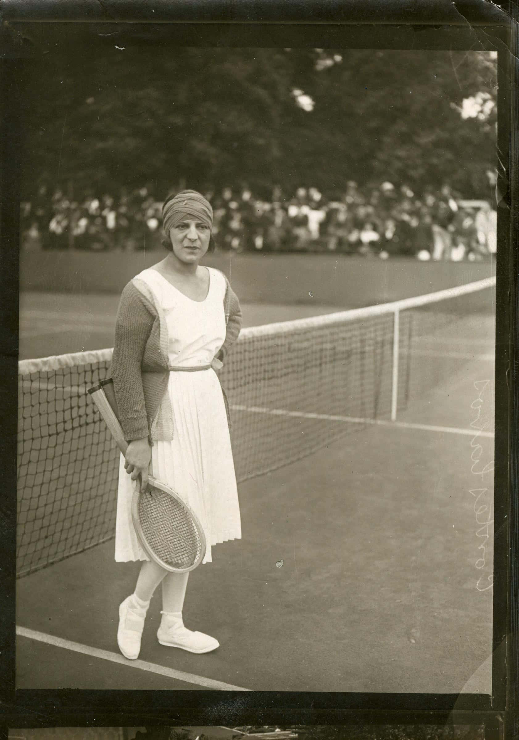 Suzanne Lenglen, 1920s, tennis star, Full HD Phone Wallpaper
