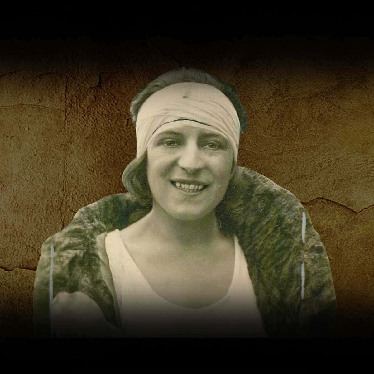 Suzanne Lenglen, tennis icon, headscarf, SD Desktop Wallpaper