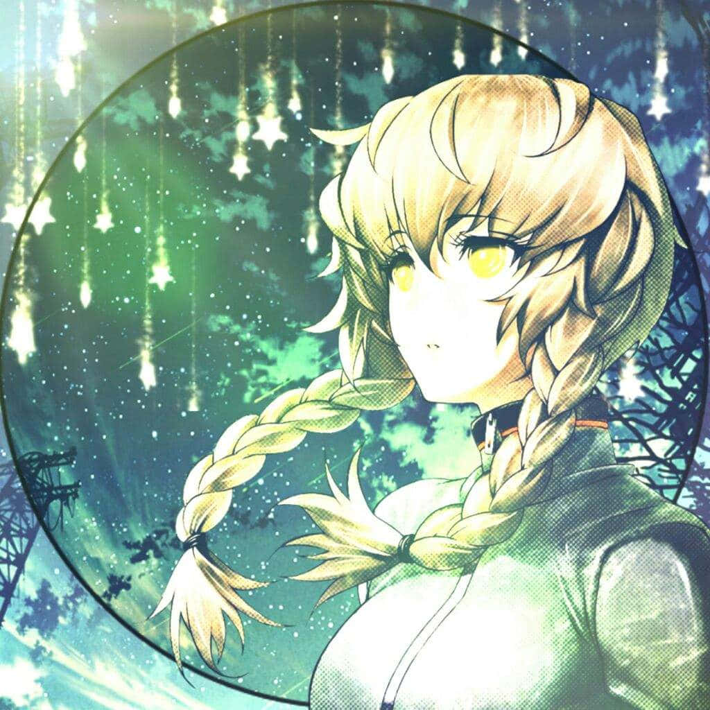 Suzuha Amane, blonde anime girl, braided hair, SD Desktop Wallpaper