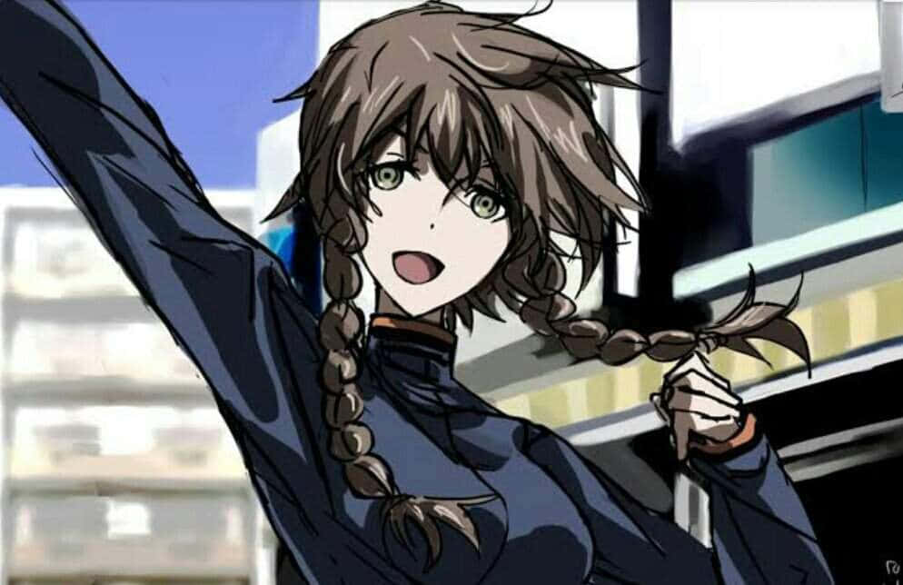 Suzuha Amane, bicycle, vibrant sunset, SD Desktop Wallpaper
