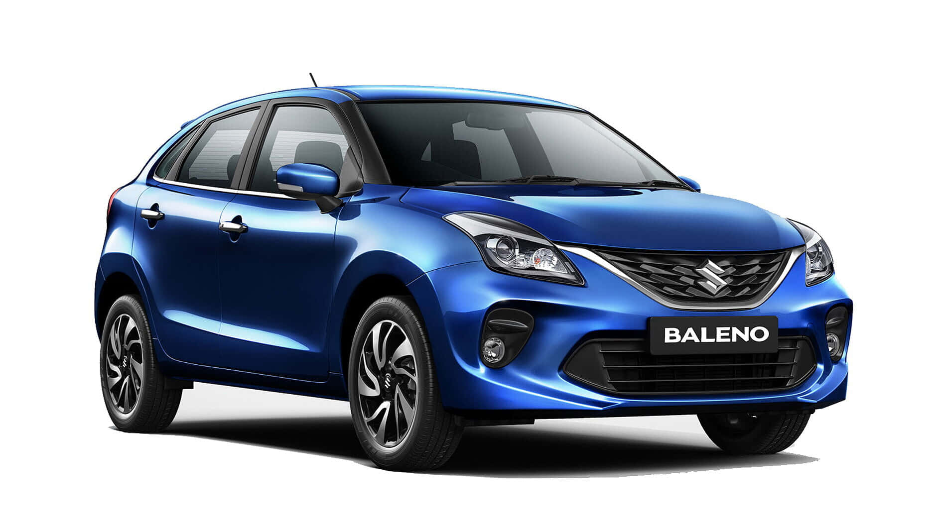 Suzuki Baleno, vibrant blue, hatchback, HD Desktop Wallpaper