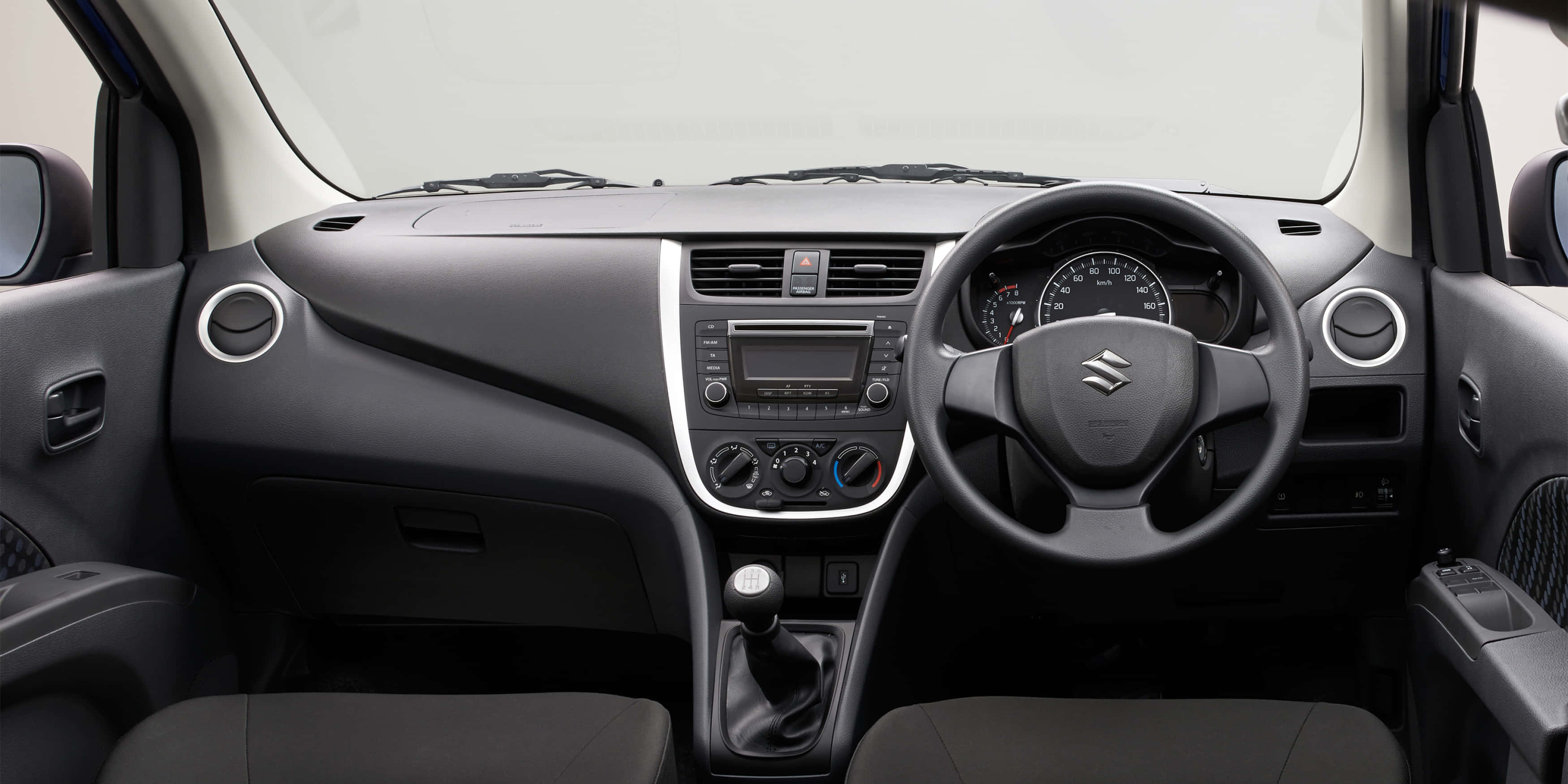 Suzuki Celerio, dashboard, steering wheel, 2K Desktop Wallpaper