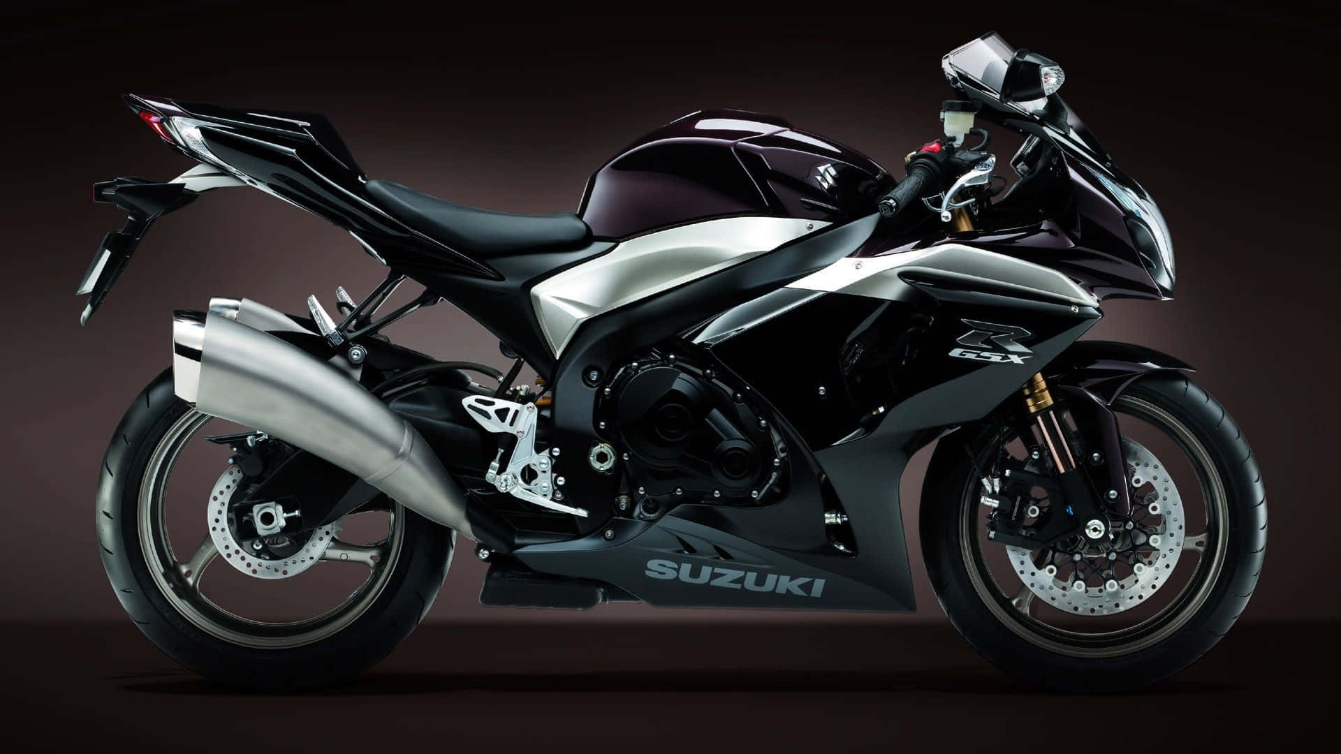 Suzuki, sportbike, black, Full HD Desktop Wallpaper