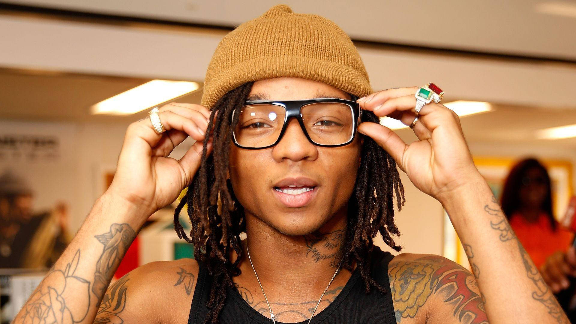 Swae Lee, dreadlocks, tattoos, Full HD Desktop Wallpaper