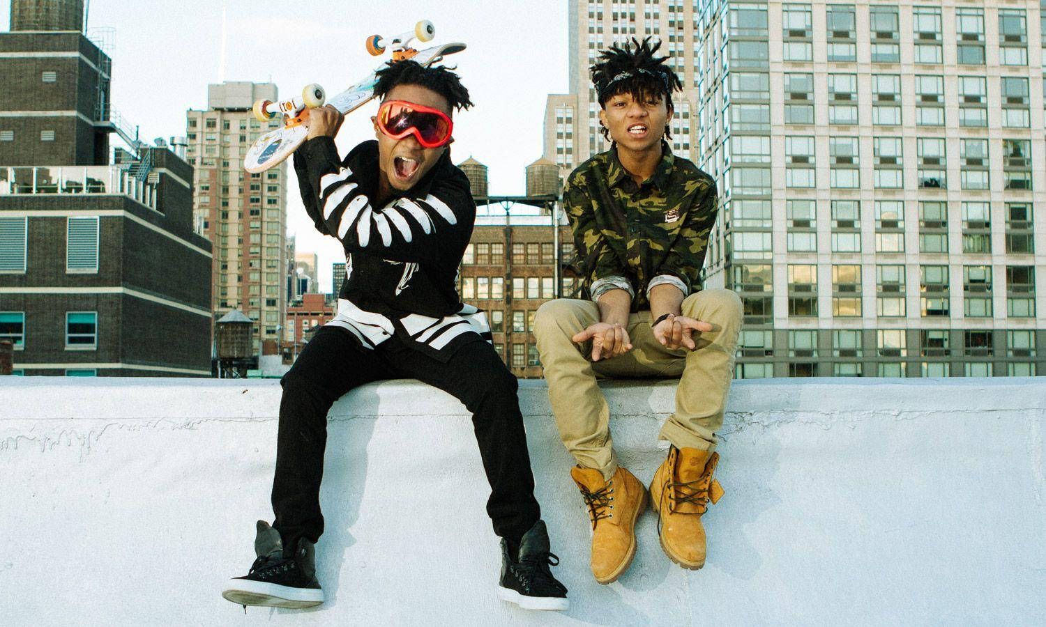 Swae Lee, rooftop, city skyline, HD Desktop Wallpaper