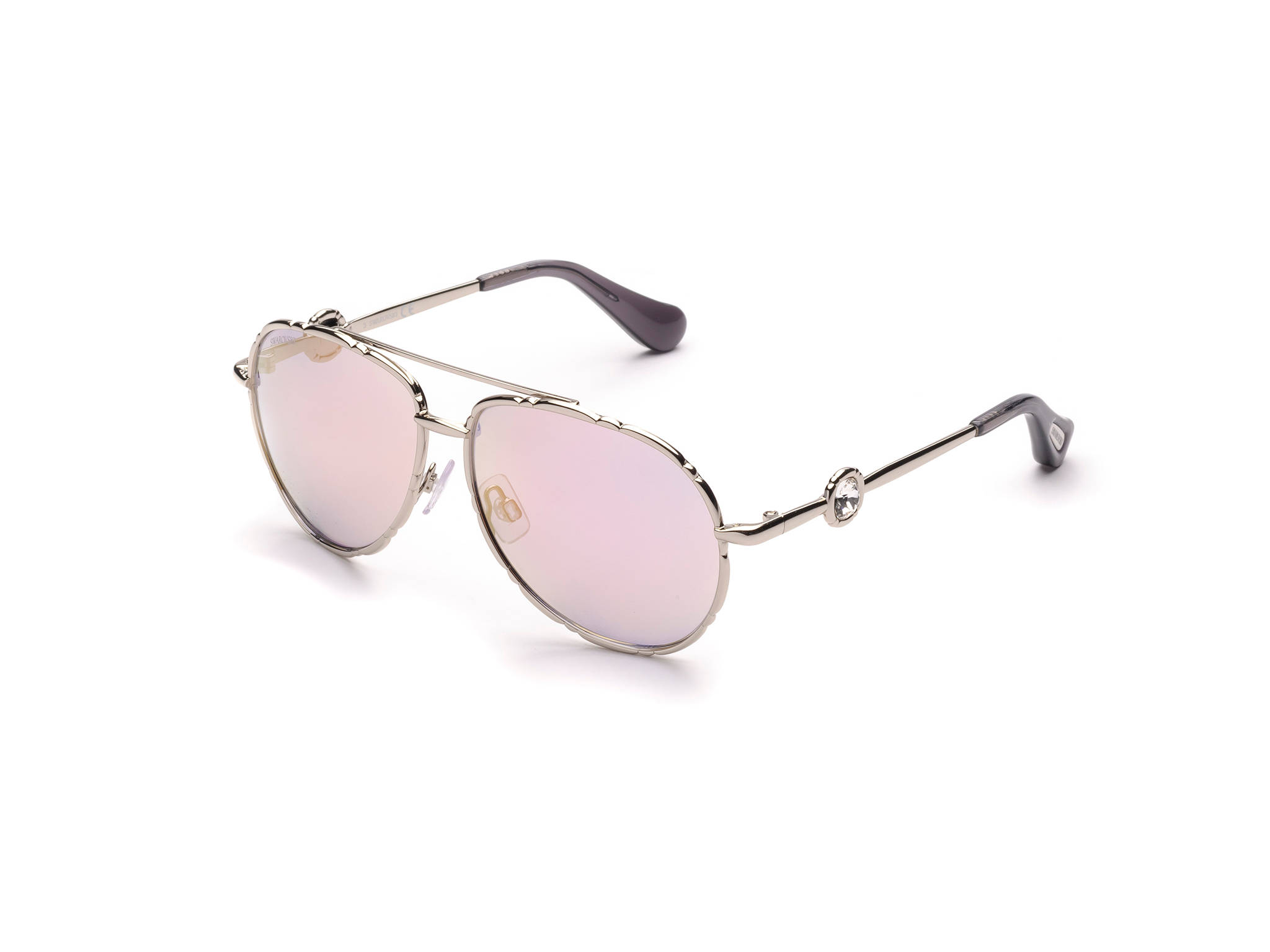 Swarovski, aviator sunglasses, pink mirrored lenses, Full HD Desktop Wallpaper