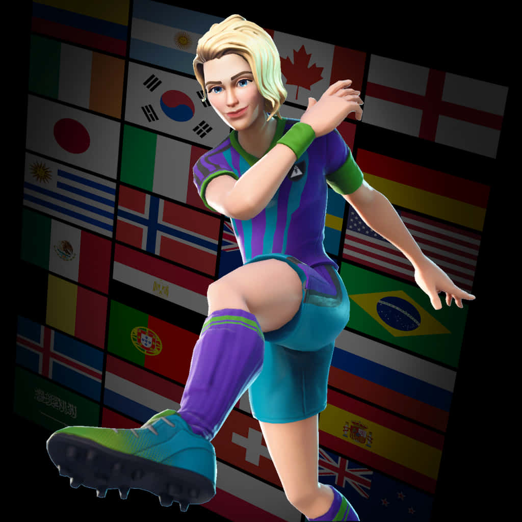 sweaty soccer skin, purple uniform, vibrant purple, SD Desktop Wallpaper