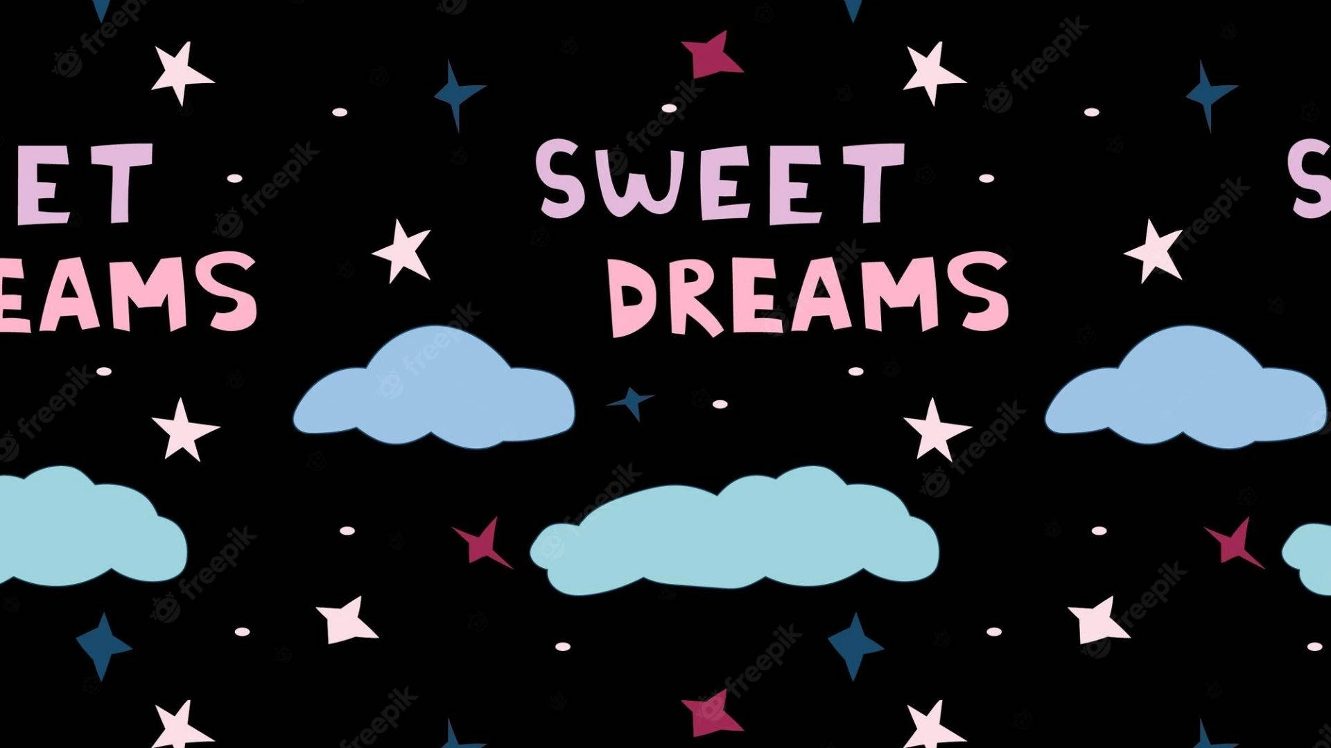Sweet Dreams, cloudy sky, pastel clouds, Full HD Desktop Wallpaper