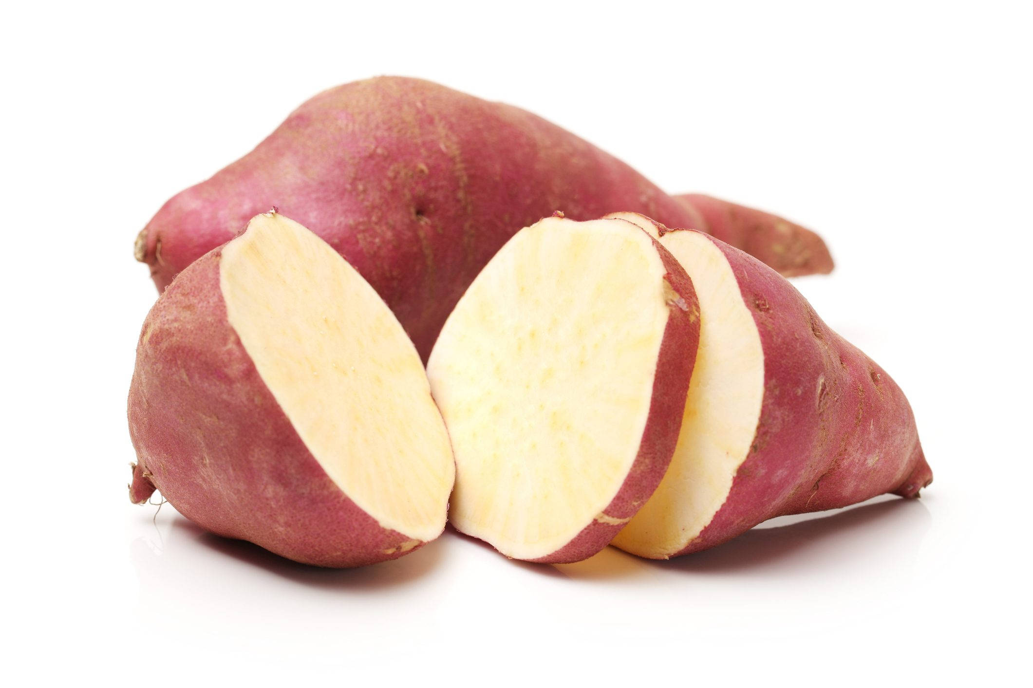 red yam, sweet potatoes, vibrant reddish skin, Full HD Desktop Wallpaper