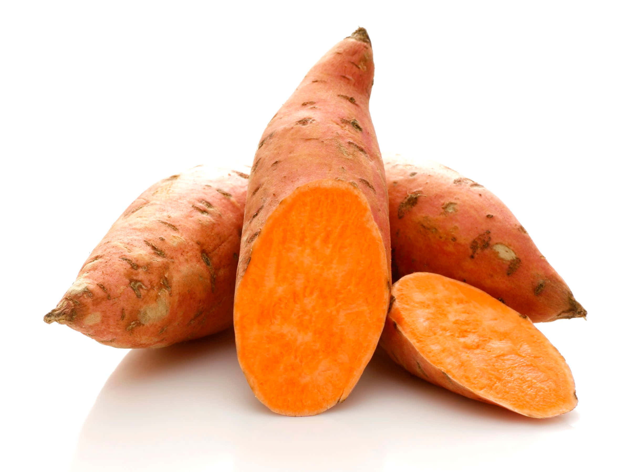 yellow sweet potato, vibrant orange flesh, earthy skin, Full HD Desktop Wallpaper