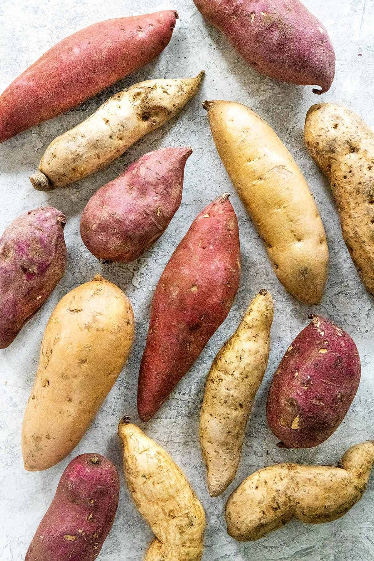 yellow sweet potato, red beige, purple hues, HD Phone Wallpaper