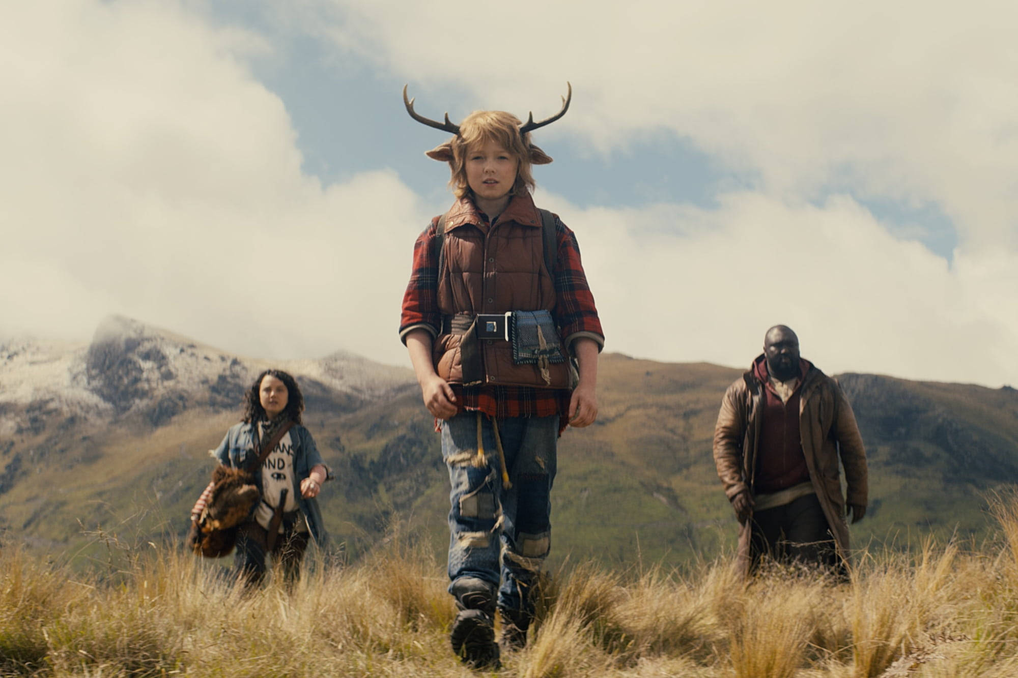 Sweet Tooth, adventurers, mountain meadow, Full HD Desktop Wallpaper