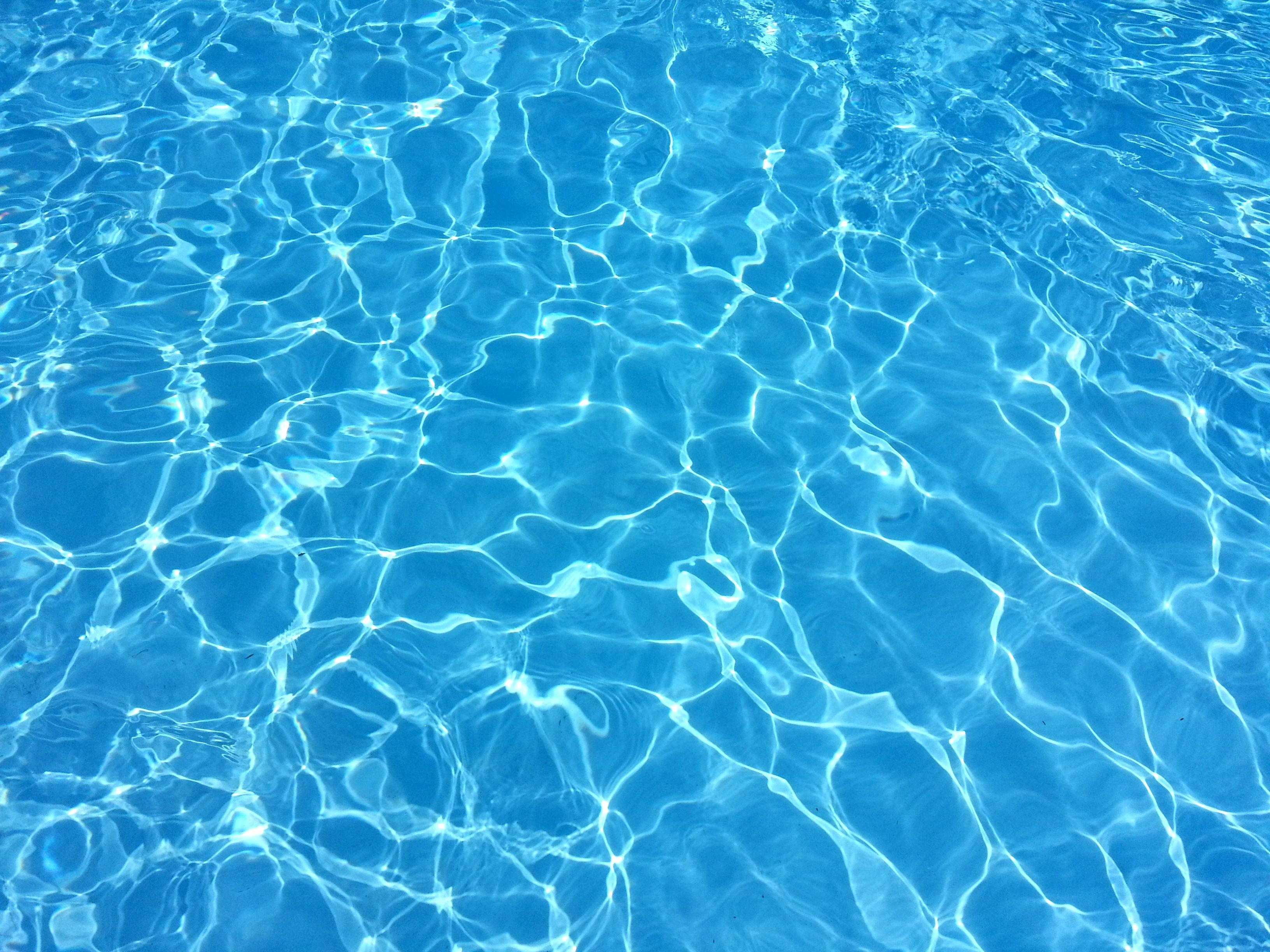 swimming pool, blue water, sunlight, 2K Desktop Wallpaper