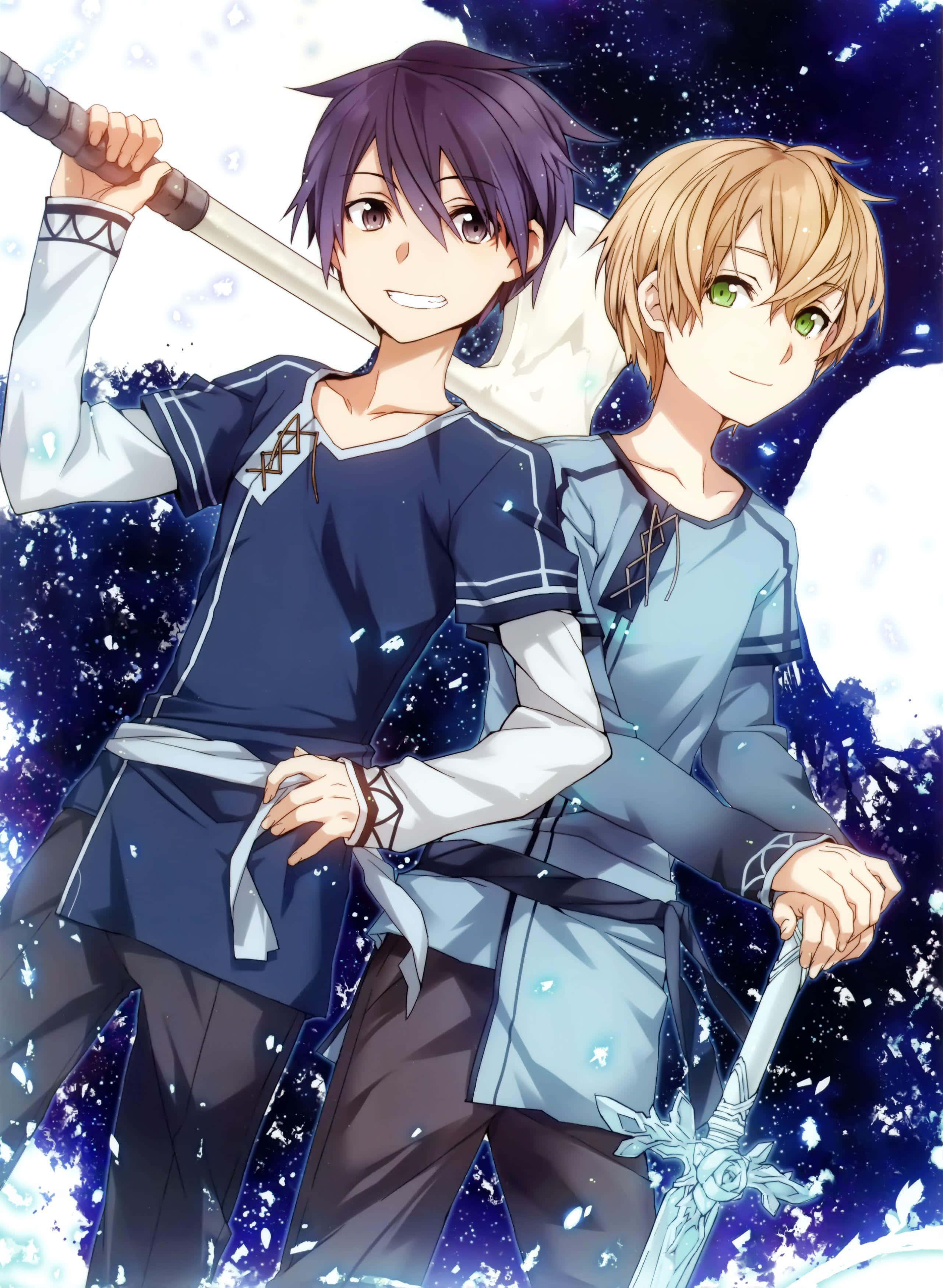 Sword Art Online, Eugeo, anime boys, 2K Phone Wallpaper