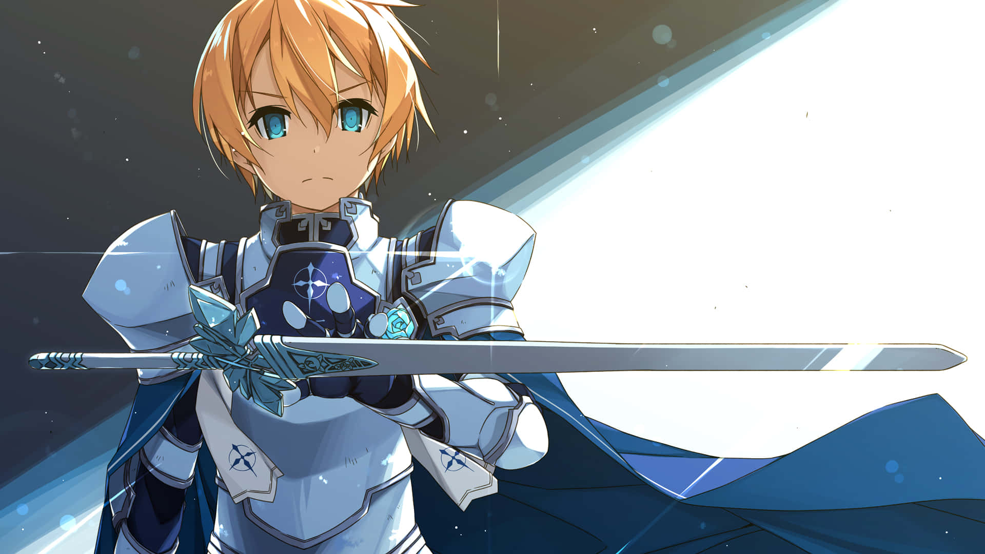 Sword Art Online, Eugeo, blonde hair, Full HD Desktop Wallpaper
