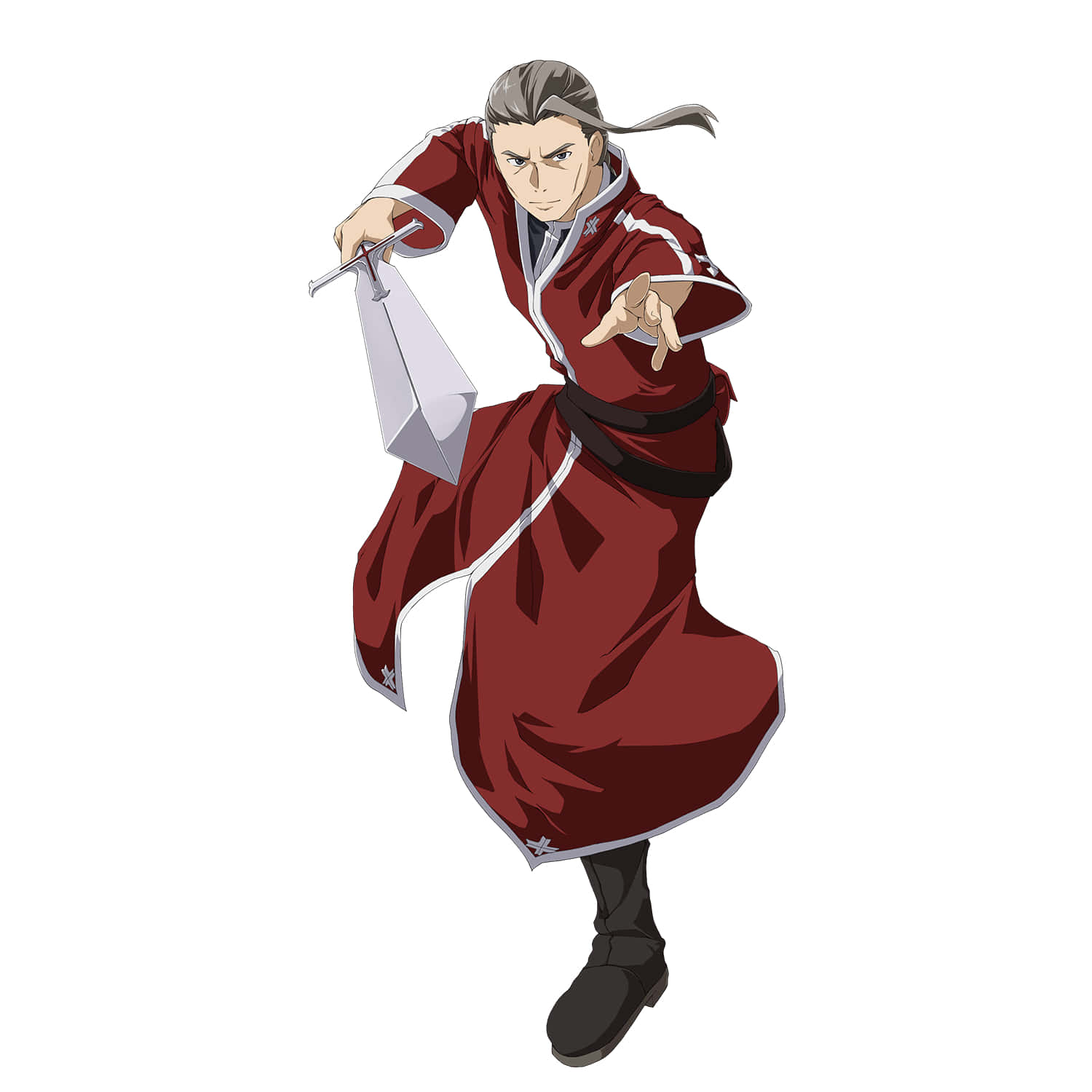 Sword Art Online, Heathcliff, red robe, HD Desktop Wallpaper