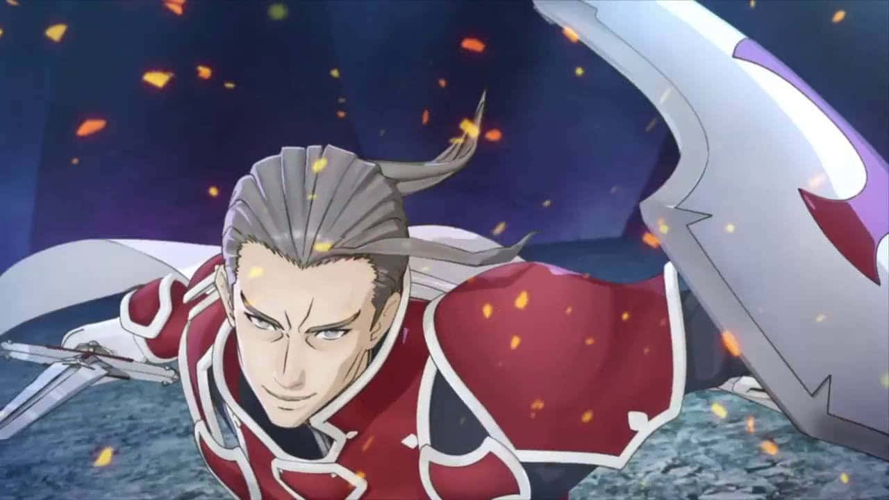 Sword Art Online, Heathcliff, gray hair, HD Desktop Wallpaper