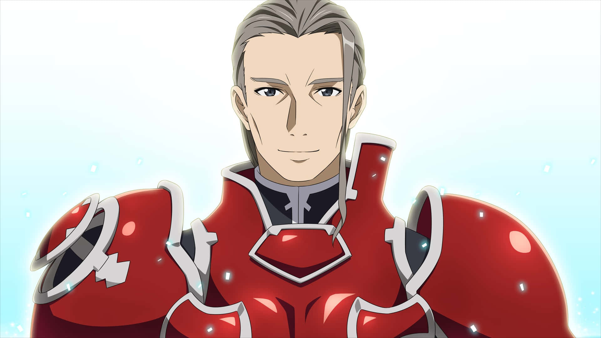 Sword Art Online, Heathcliff, red and silver armor, Full HD Desktop Wallpaper