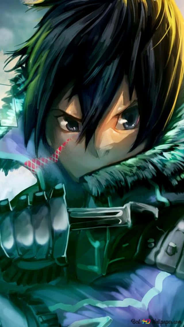 Sword Art Online, iPhone, dark hair, SD Phone Wallpaper