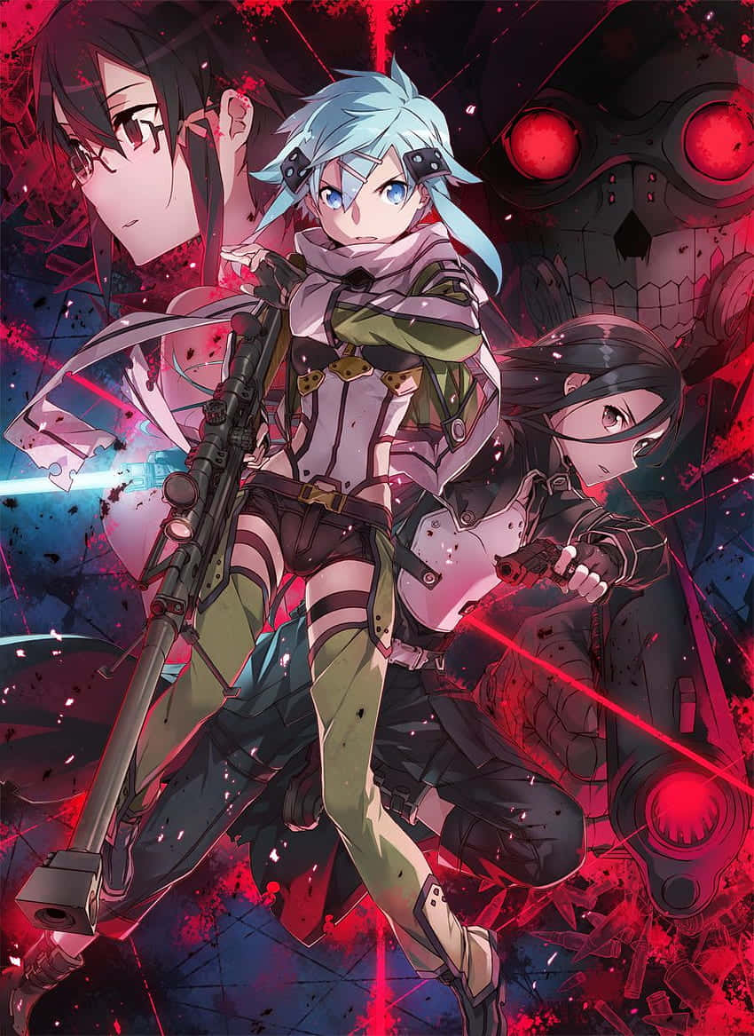 Sword Art Online, iPhone, anime warriors, SD Phone Wallpaper
