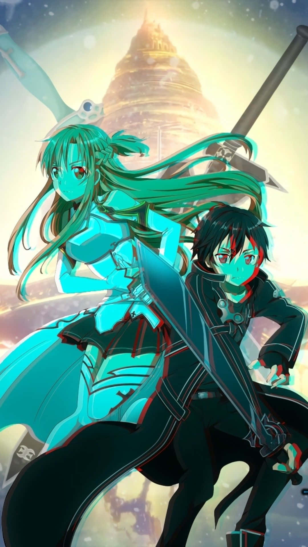 Sword Art Online, iPhone, anime swordsmen, Full HD Phone Wallpaper
