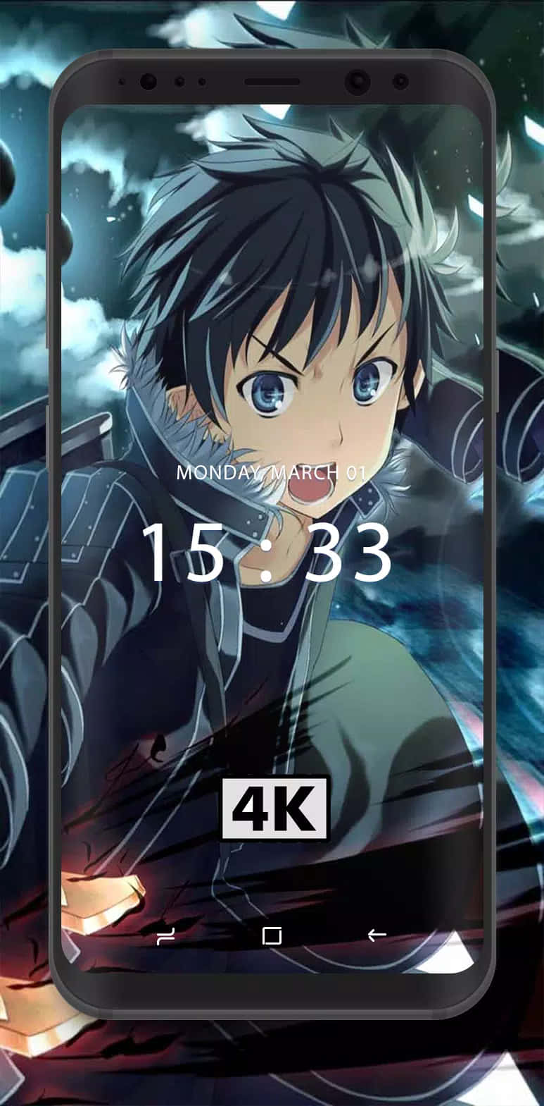 Sword Art Online, smartphone, 4K anime wallpaper, HD Phone Wallpaper
