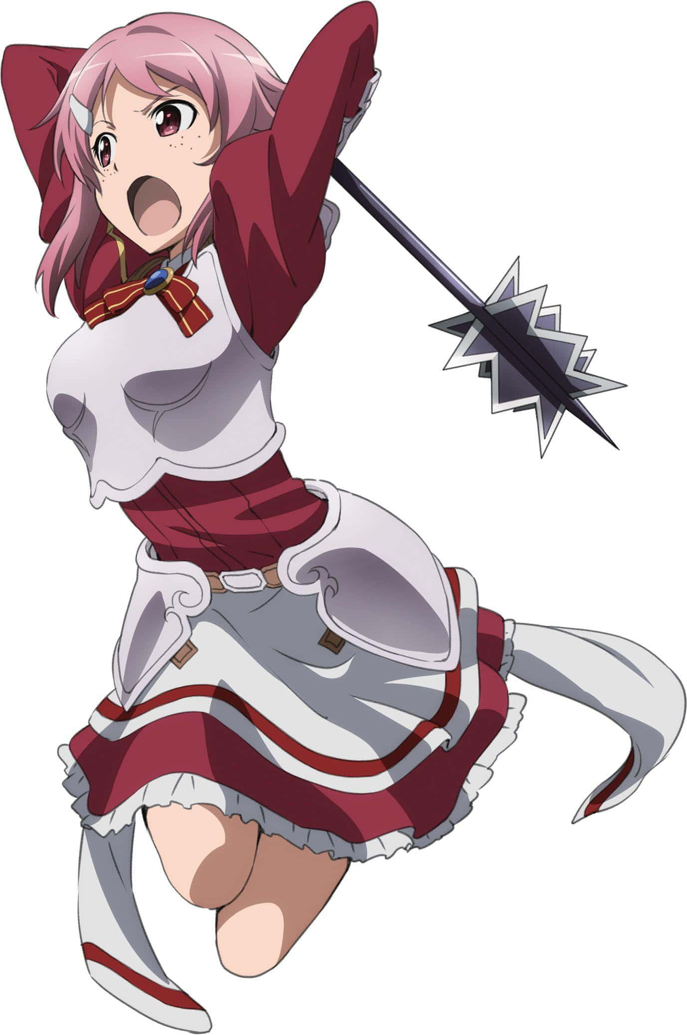Sword Art Online, Lisbeth, pink-haired, Full HD Phone Wallpaper